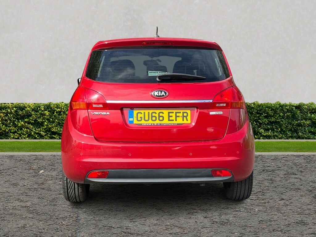 Kia Venga 1.6 Isg 3 Red #4