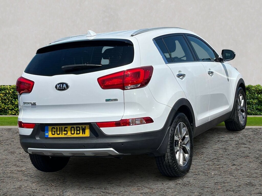 Kia Sportage 1.7 Crdi Isg Alpine Edition White #3