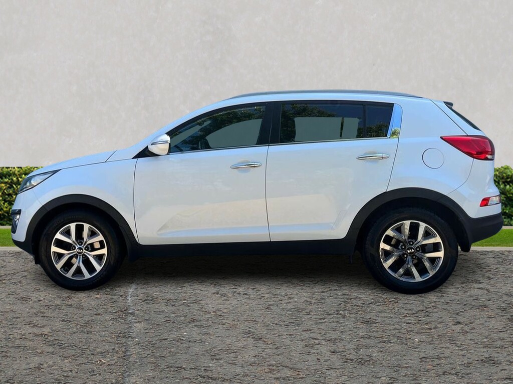 Kia Sportage 1.7 Crdi Isg Alpine Edition White #6