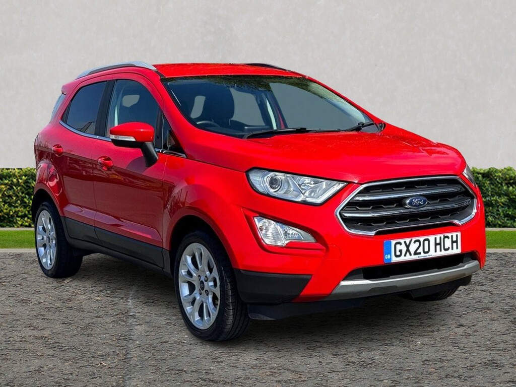 Ford Ecosport 1.0 Ecoboost 125 Titanium Red