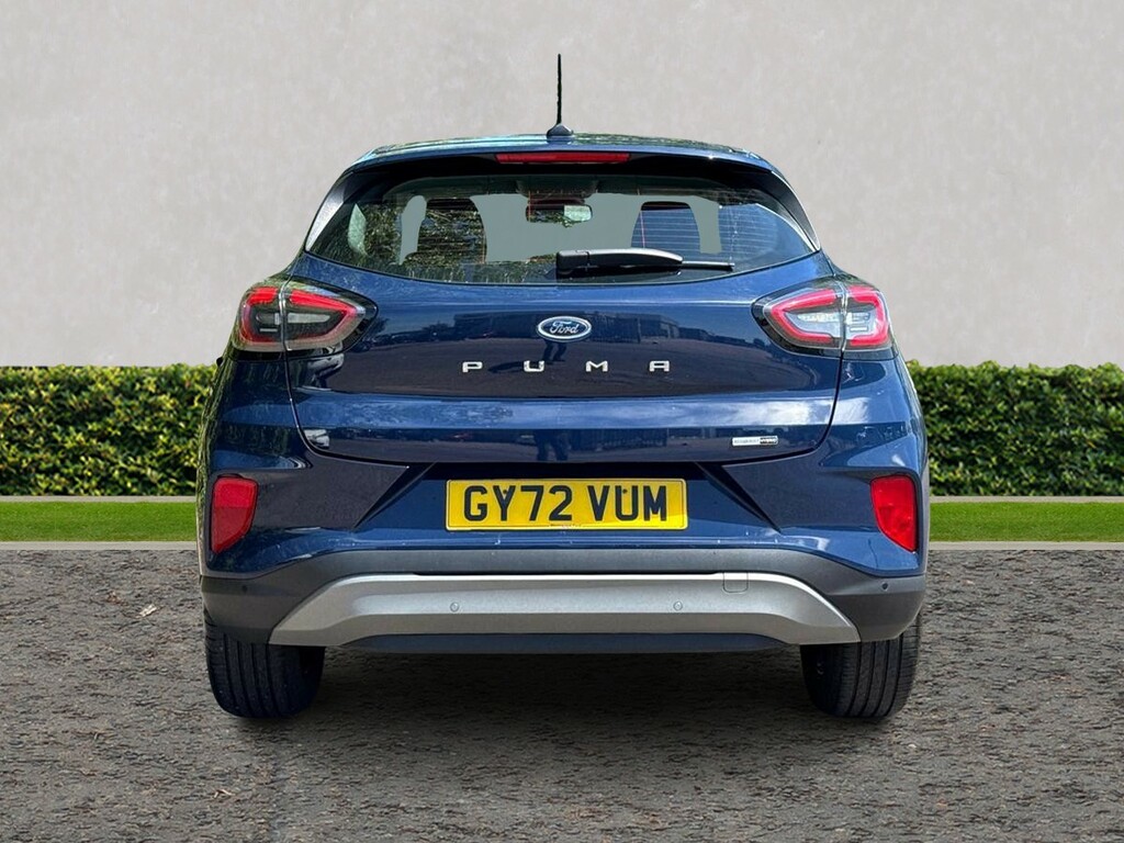 Ford Puma 1.0 Ecoboost Hybrid Mhev 155 Titanium GY72VUM Blue #4