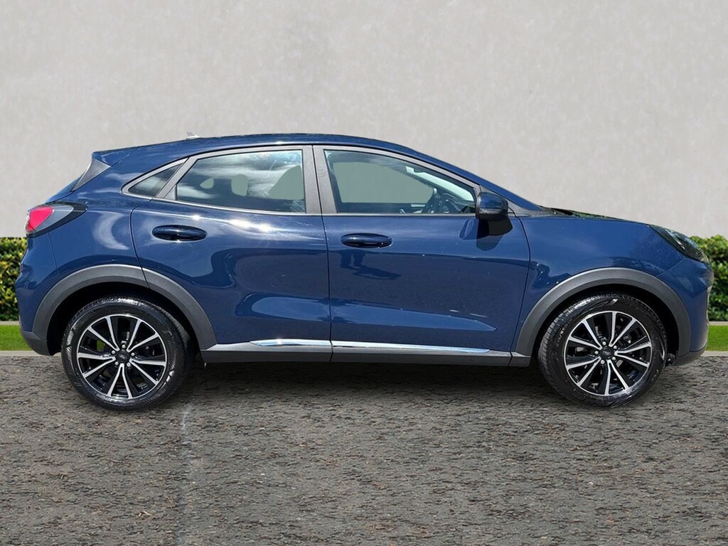 Ford Puma 1.0 Ecoboost Hybrid Mhev 155 Titanium GY72VUM Blue #2