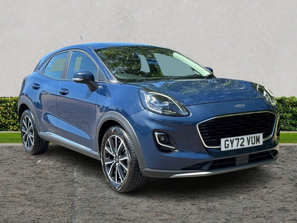 Ford Puma 1.0 Ecoboost Hybrid Mhev 155 Titanium Blue