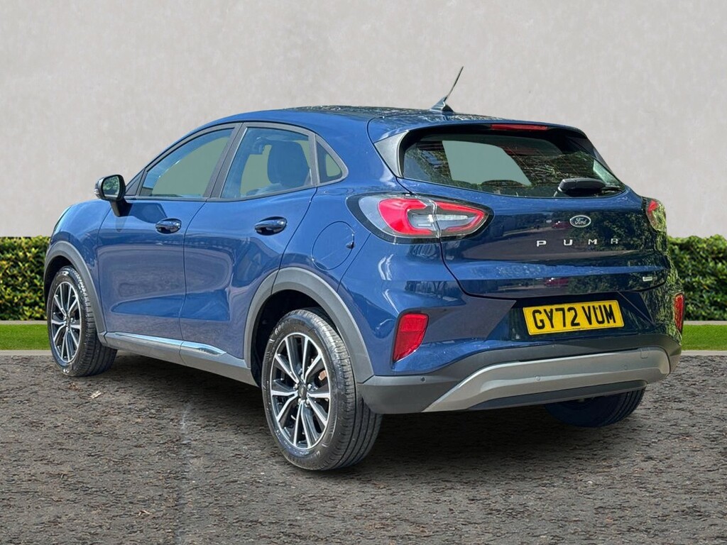 Ford Puma 1.0 Ecoboost Hybrid Mhev 155 Titanium GY72VUM Blue #5