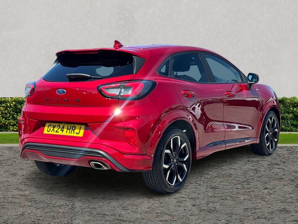 Ford Puma 1.0 Ecoboost Hybrid Mhev St-line GX24HRJ Red #3