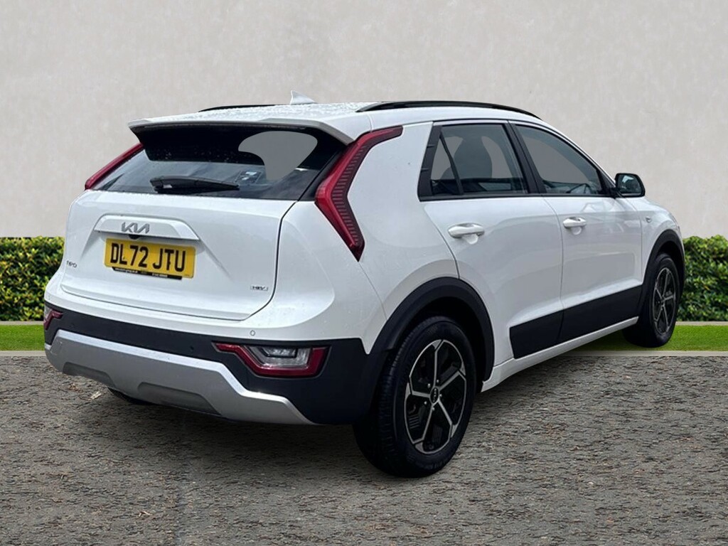 Kia Niro 1.6 Gdi Hybrid 2 Dct DL72JTU White #3