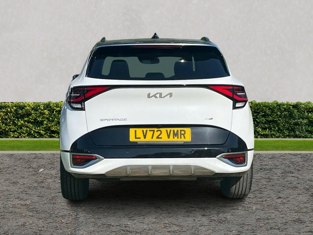 Kia Sportage 1.6T Gdi Hev Gt-line S LV72VMR White #4