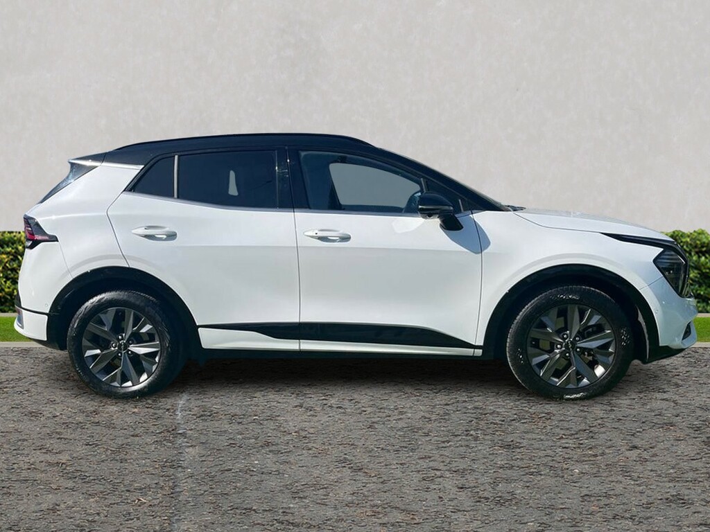 Kia Sportage 1.6T Gdi Hev Gt-line S LV72VMR White #2