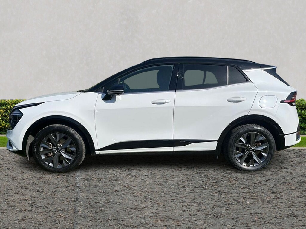 Kia Sportage 1.6T Gdi Hev Gt-line S LV72VMR White #6