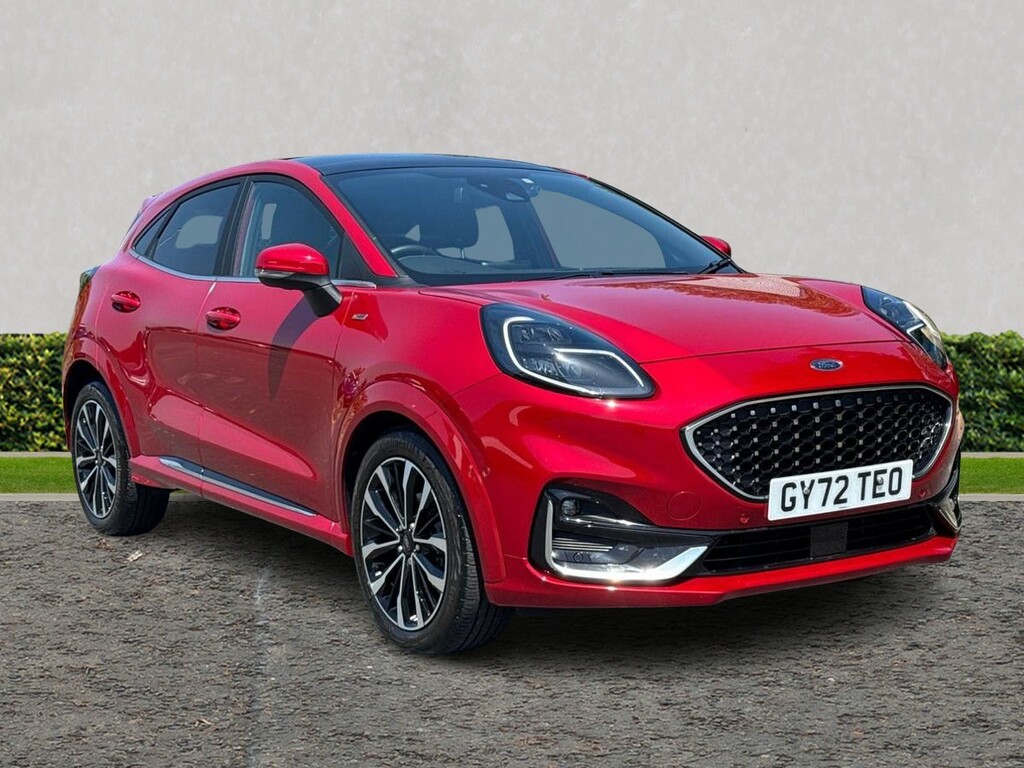 Ford Puma 1.0 Ecb Hbd Mhev 155 St-ln Vgn Au Red