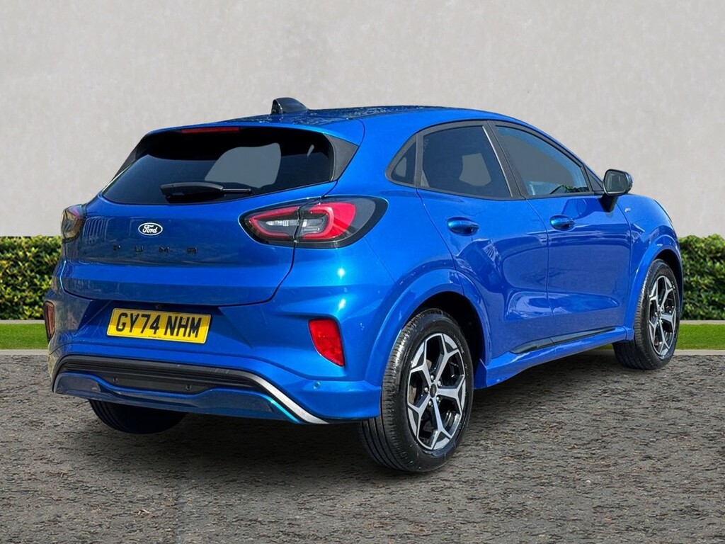 Ford Puma 1.0 Ecoboost Hybrid Mhev St-line GY74NHM Blue #3