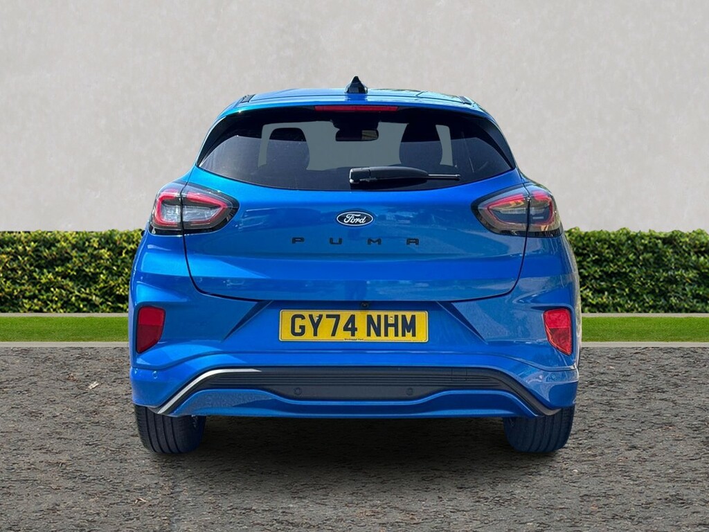 Ford Puma 1.0 Ecoboost Hybrid Mhev St-line GY74NHM Blue #4