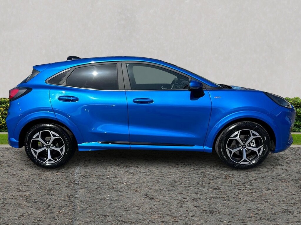 Ford Puma 1.0 Ecoboost Hybrid Mhev St-line GY74NHM Blue #2
