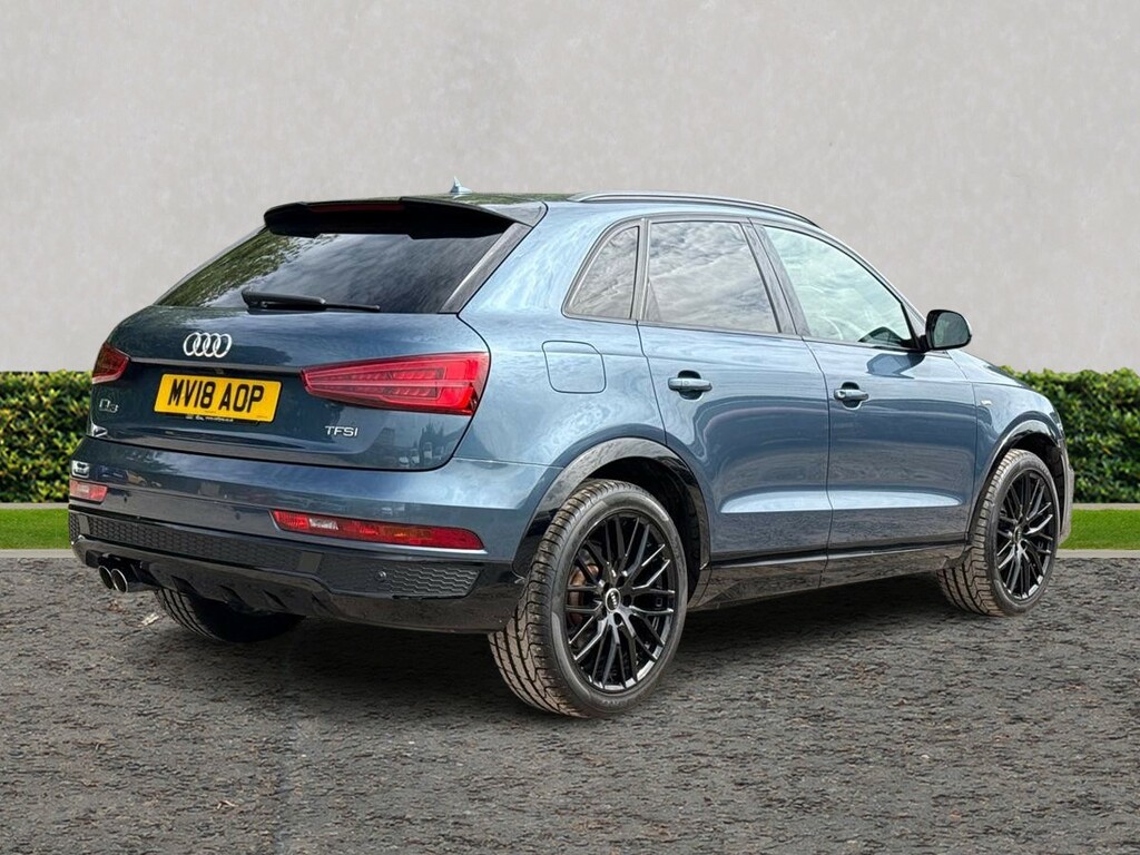 Audi Q3 1.4T Fsi Black Edition MV18AOP Blue #3