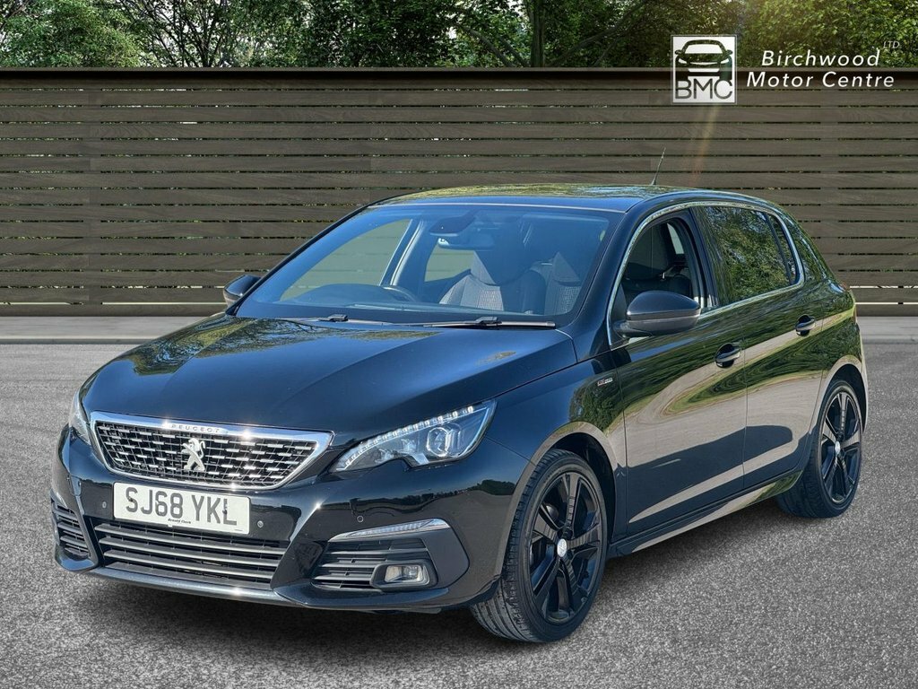 Peugeot 308 1.2L Gt Line SJ68YKL Black #3