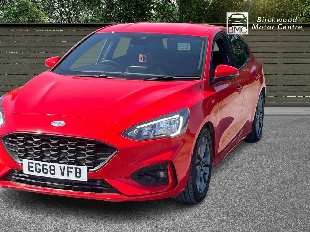 Ford Focus 1L St-line EG68VFB Red #3