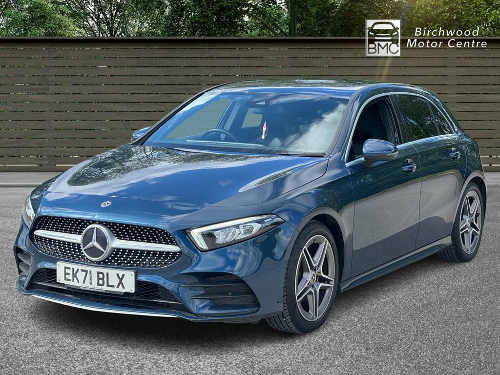 Mercedes-Benz A Class Hatchback EK71BLX Blue #3
