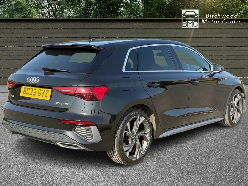 Audi A3 1L S Line BC23GYZ Black #4