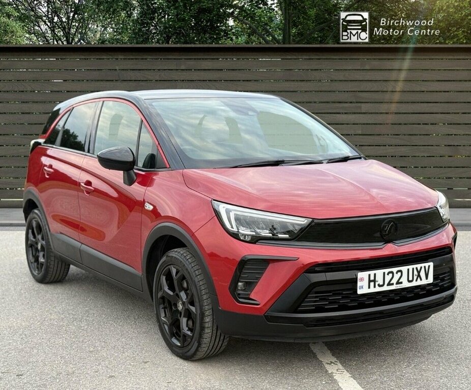 Vauxhall Crossland Suv Red