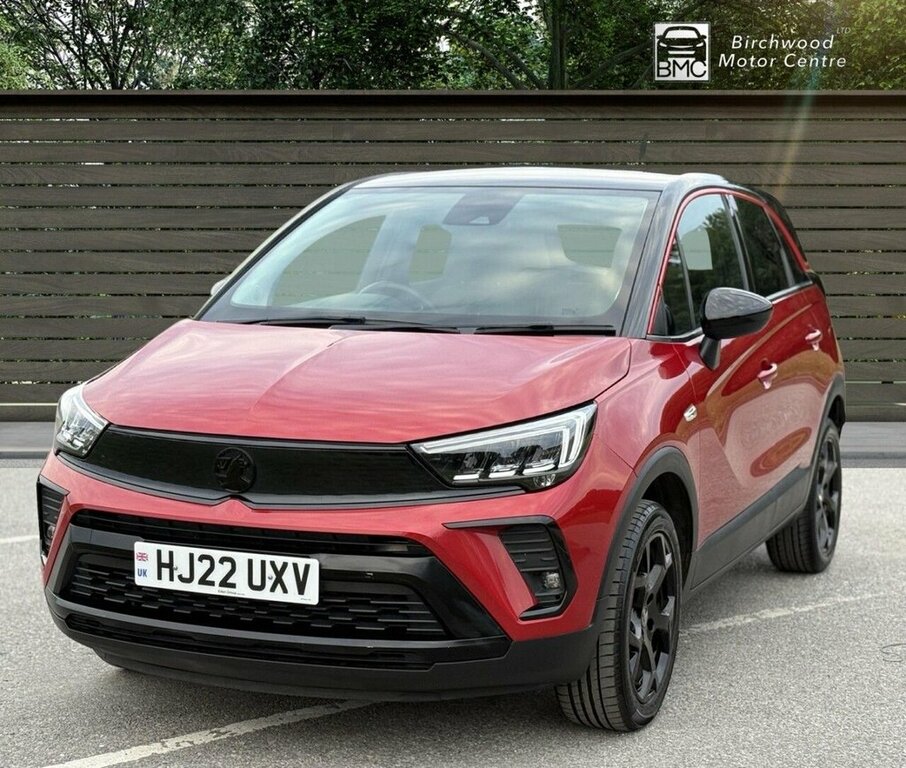 Vauxhall Crossland Suv HJ22UXV Red #3