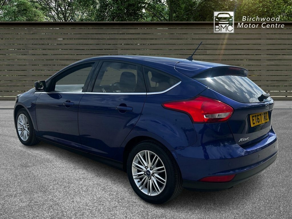 Ford Focus 1L Zetec Edition ET67TRZ Blue #5