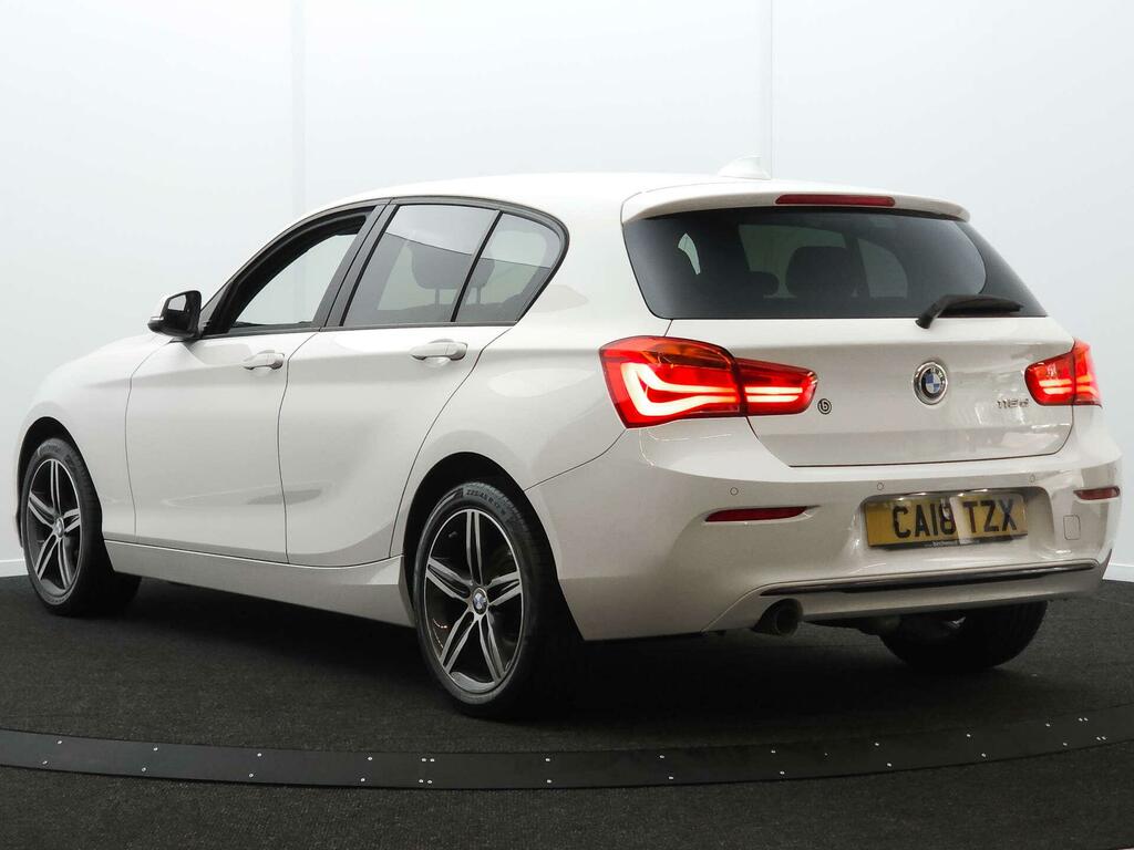 BMW 1 Series 1.5 116D Sport Euro 6 Ss CA18TZX White #2