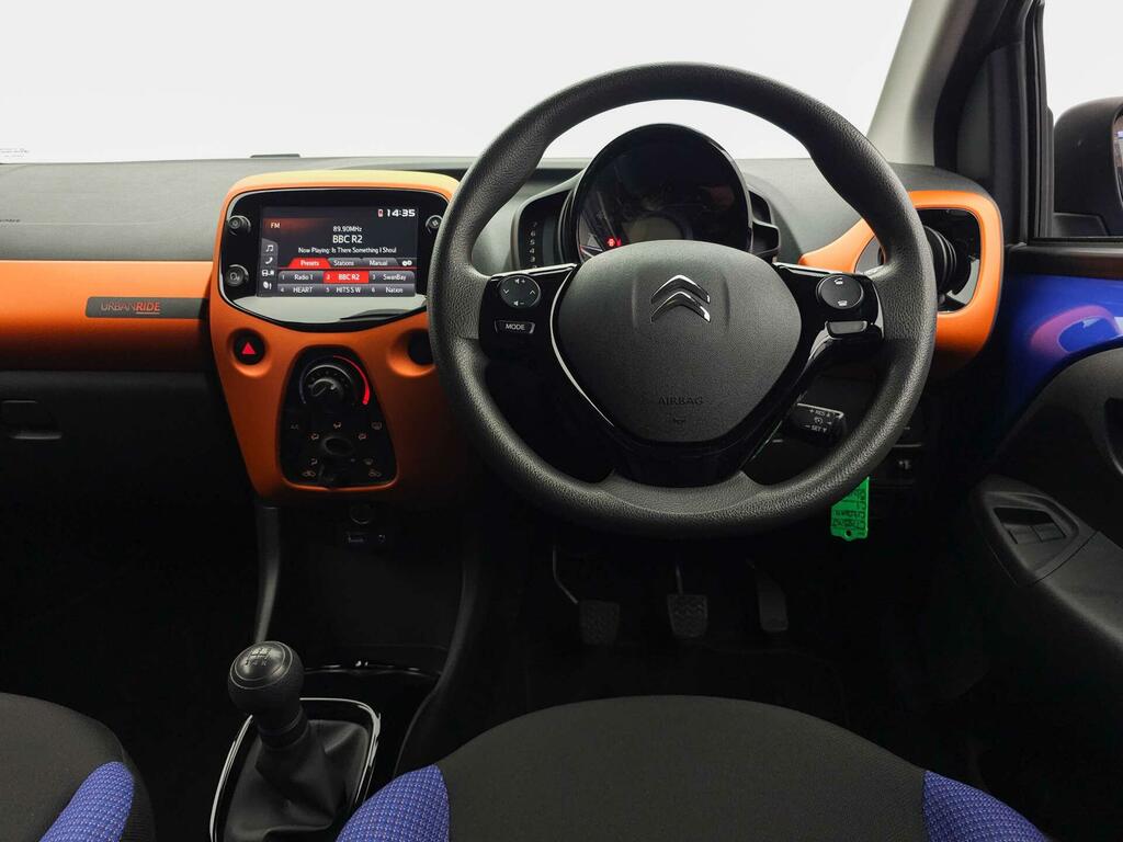 Citroen C1 1.0 Vti Urban Ride Euro 6 CT19SYJ Blue #3