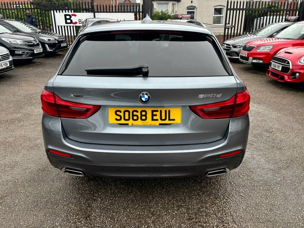 BMW 5 Series 2L M Sport SO68EUL Blue #5