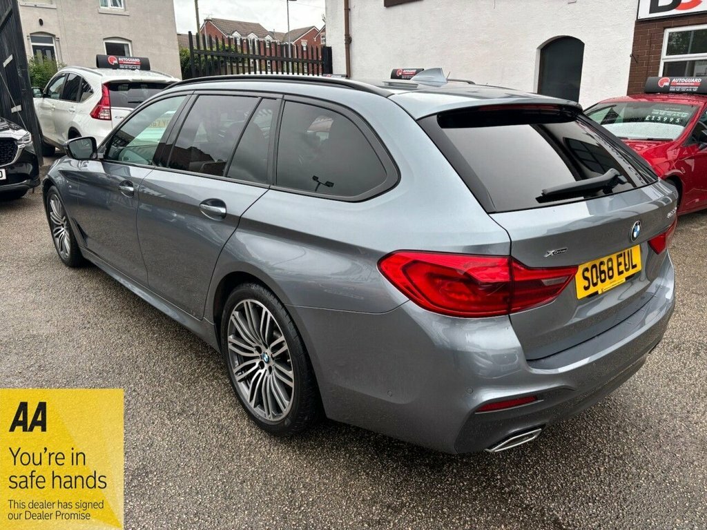 BMW 5 Series 2L M Sport SO68EUL Blue #6