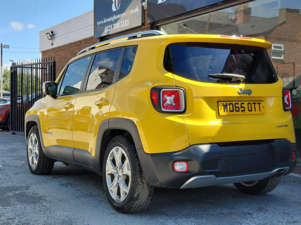 Jeep Renegade Suv 1.6 Multijetii Limited Euro 6 Ss 2016 WO65OTT Yellow #5