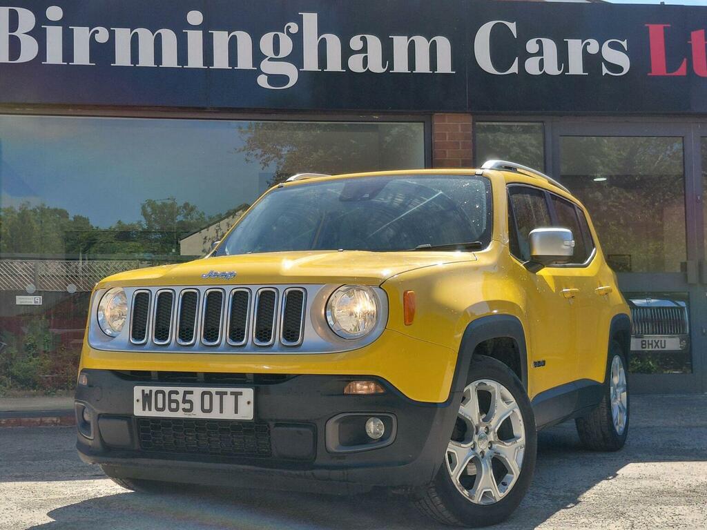 Jeep Renegade Suv 1.6 Multijetii Limited Euro 6 Ss 2016 Yellow
