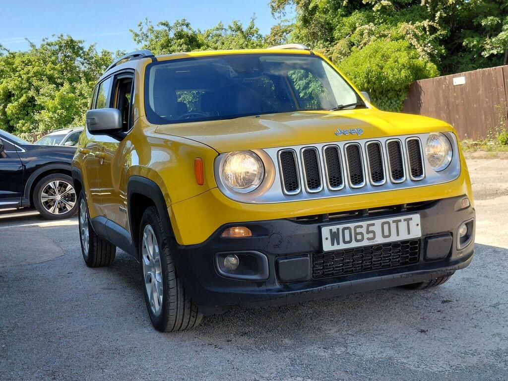 Jeep Renegade Suv 1.6 Multijetii Limited Euro 6 Ss 2016 WO65OTT Yellow #3