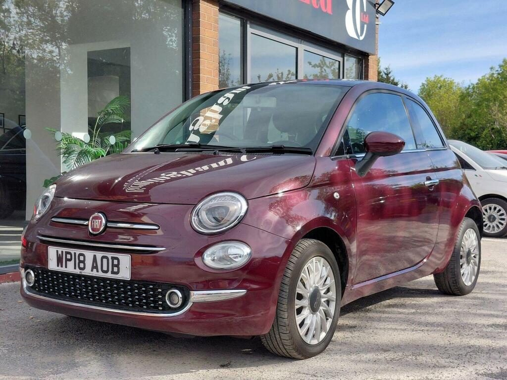 Fiat 500 Hatchback 1.2 Lounge Euro 6 Ss 201818 WP18AOB Red #6