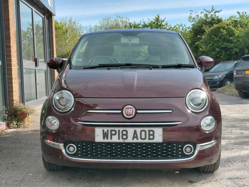 Fiat 500 Hatchback 1.2 Lounge Euro 6 Ss 201818 WP18AOB Red #3