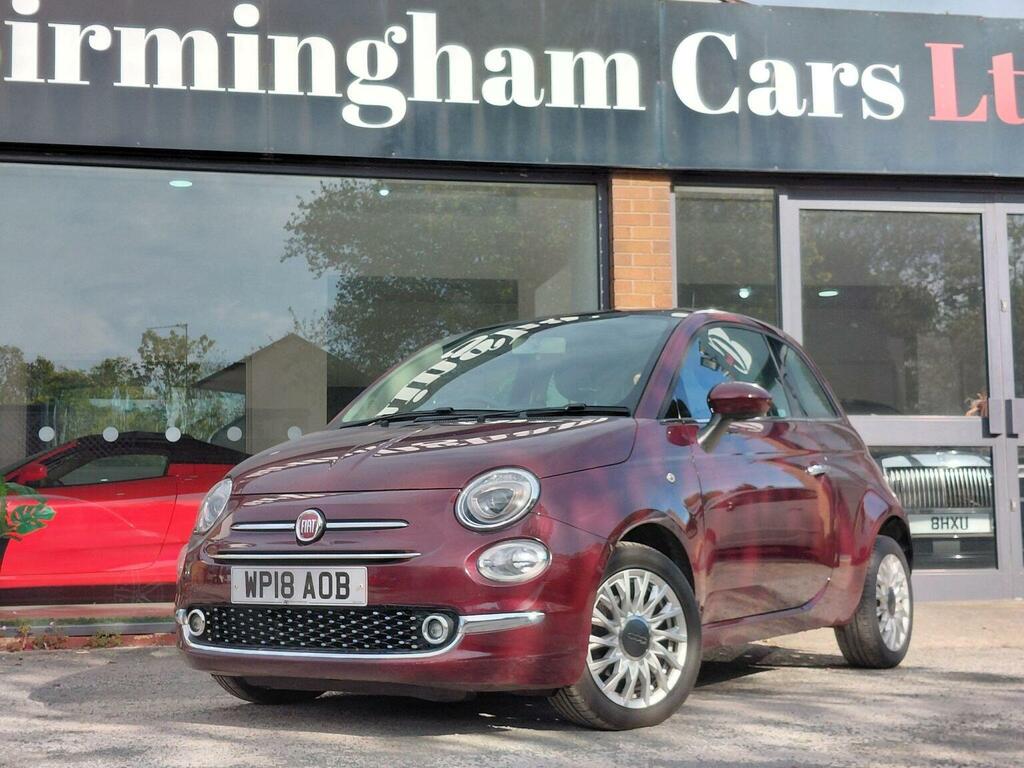 Fiat 500 Hatchback 1.2 Lounge Euro 6 Ss 201818 Red