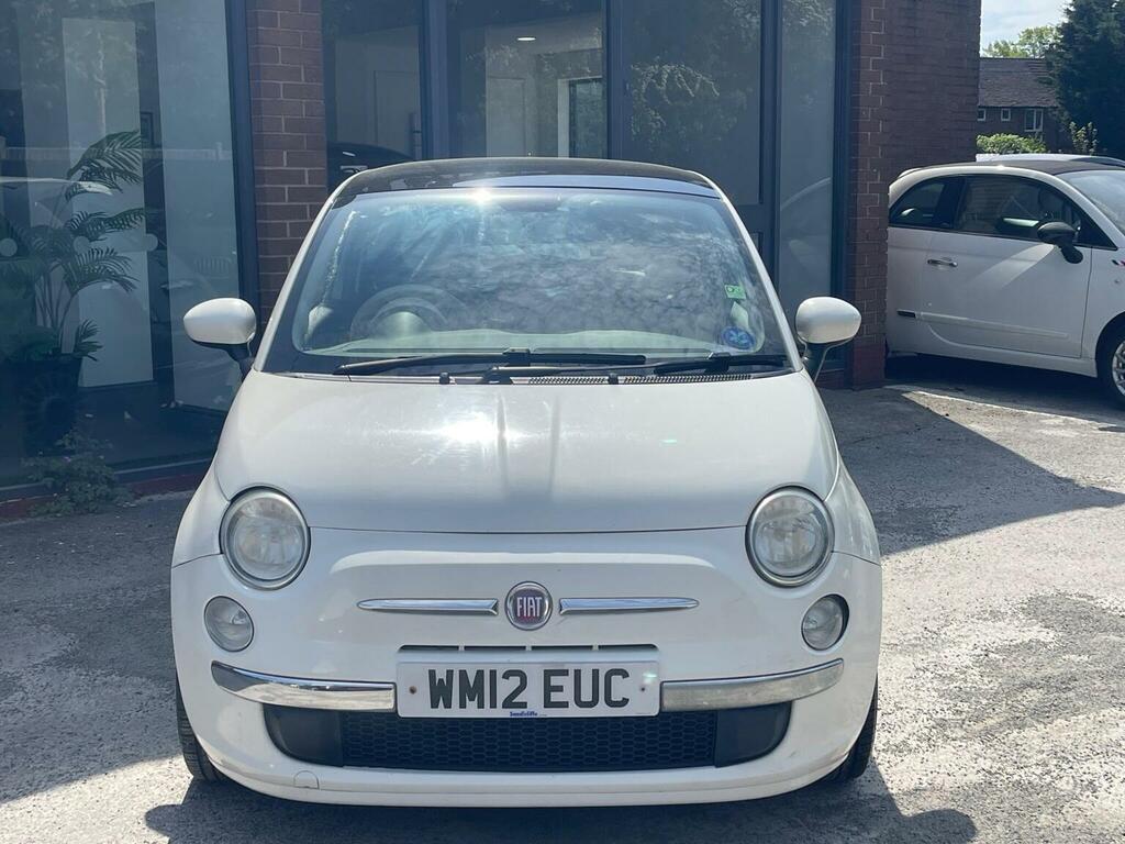 Fiat 500 Hatchback 1.2 Lounge Euro 5 Ss 201212 WM12EUC White #2