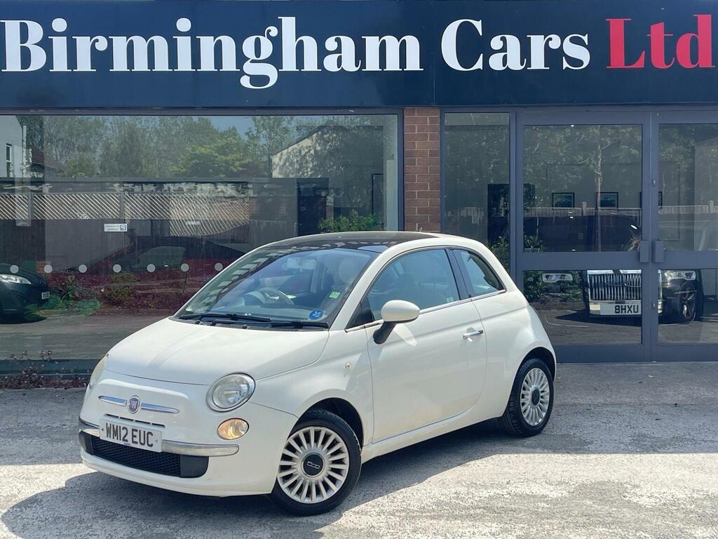 Fiat 500 Hatchback 1.2 Lounge Euro 5 Ss 201212 White