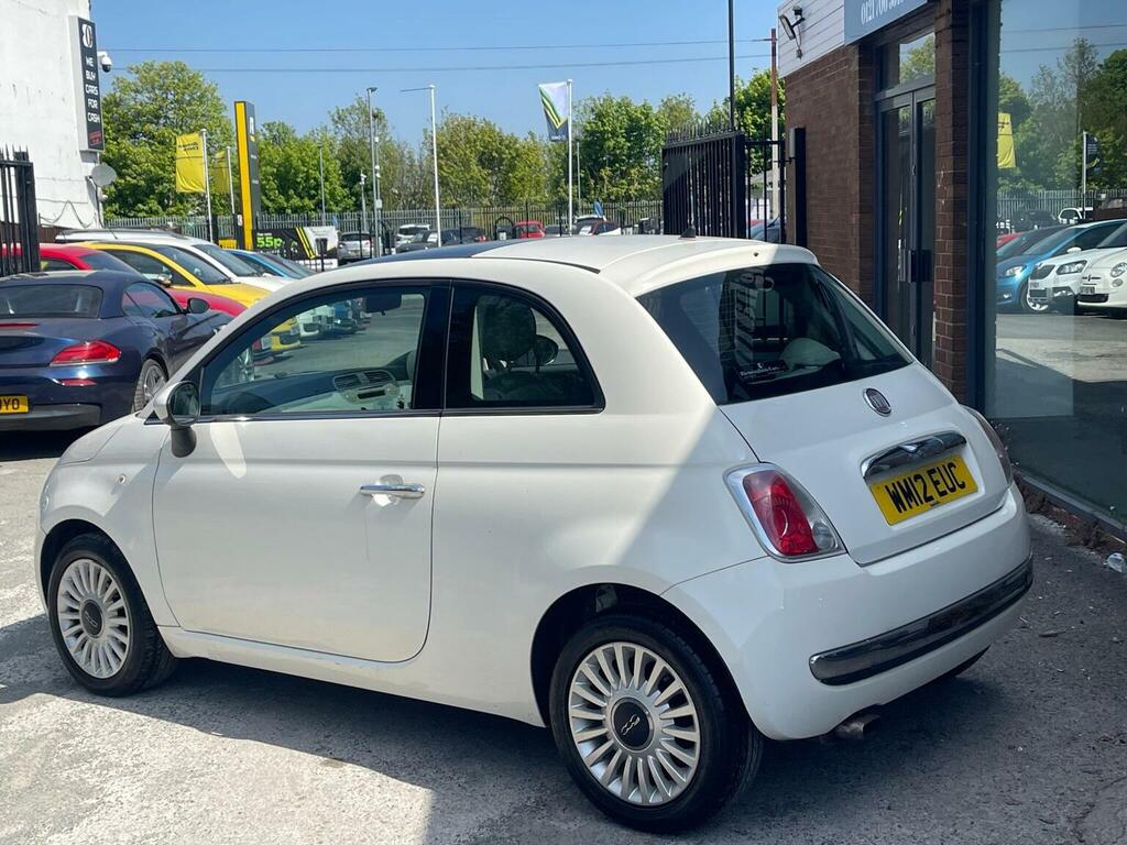 Fiat 500 Hatchback 1.2 Lounge Euro 5 Ss 201212 WM12EUC White #5