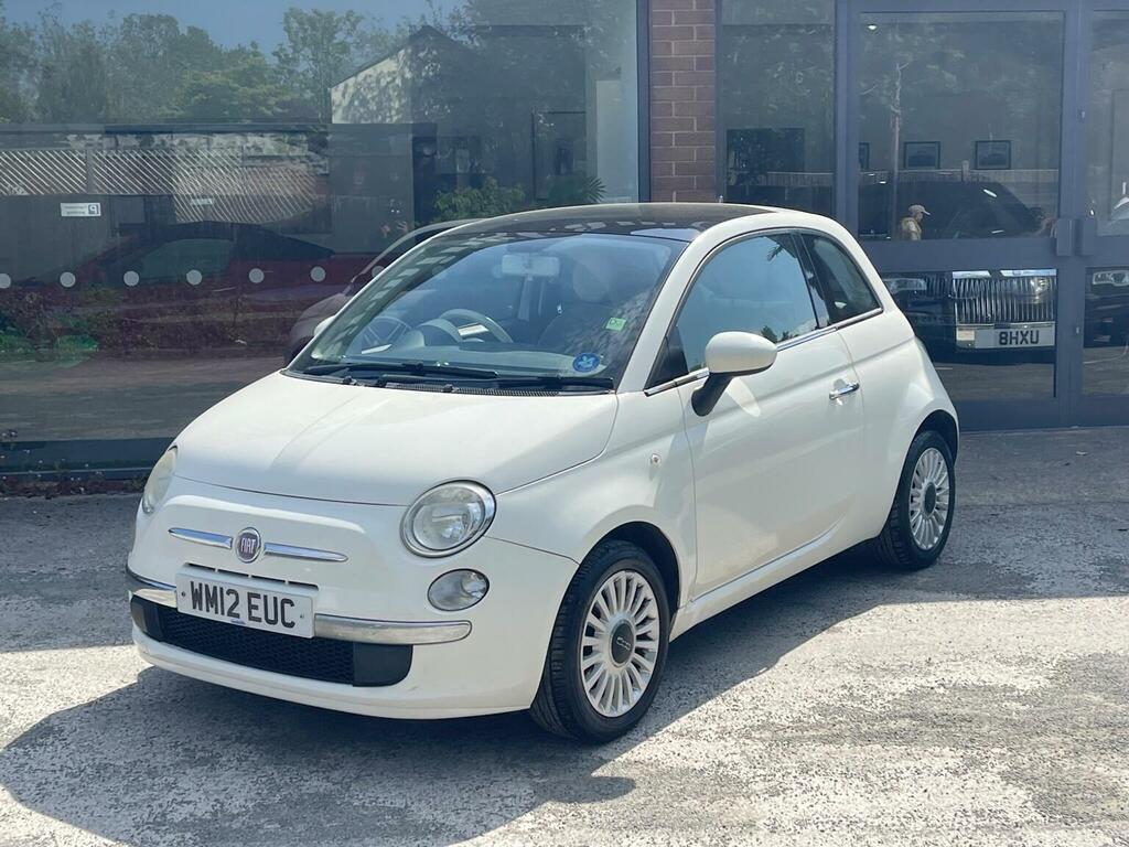 Fiat 500 Hatchback 1.2 Lounge Euro 5 Ss 201212 WM12EUC White #3