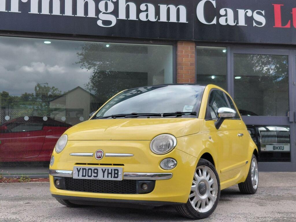 Fiat 500 Hatchback 1.4 Sport Euro 4 200909 Yellow