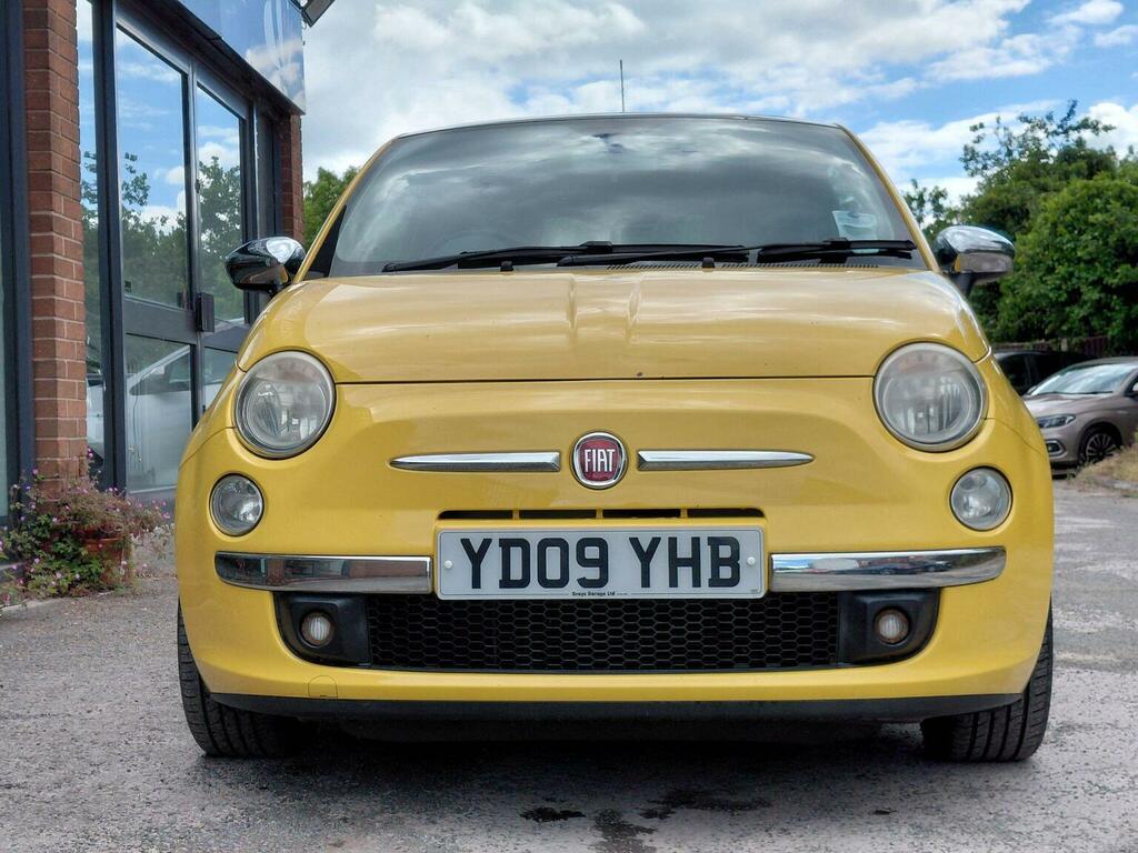 Fiat 500 Hatchback 1.4 Sport Euro 4 200909 Yellow #3