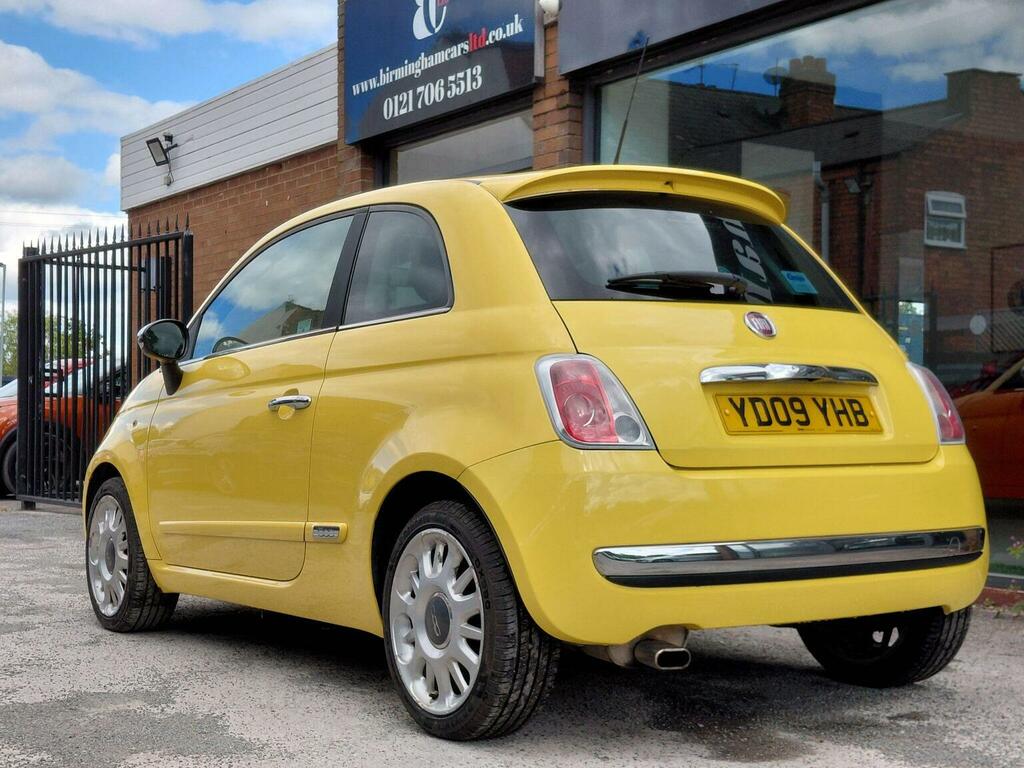 Fiat 500 Hatchback 1.4 Sport Euro 4 200909 Yellow #5