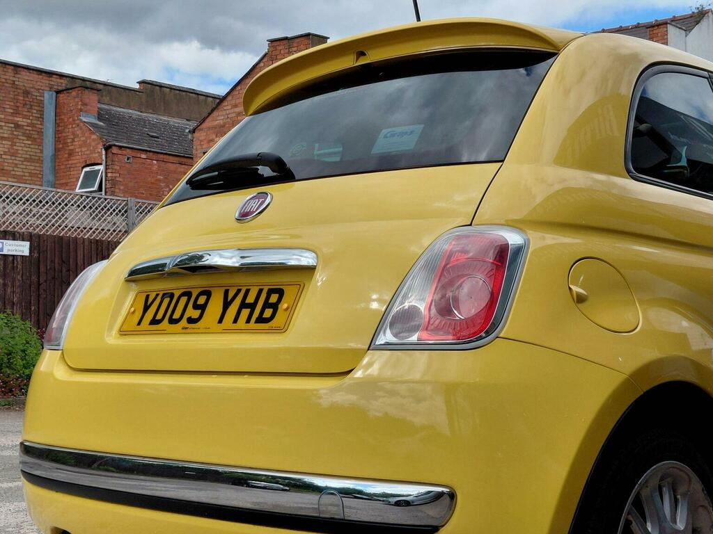 Fiat 500 Hatchback 1.4 Sport Euro 4 200909 Yellow #6