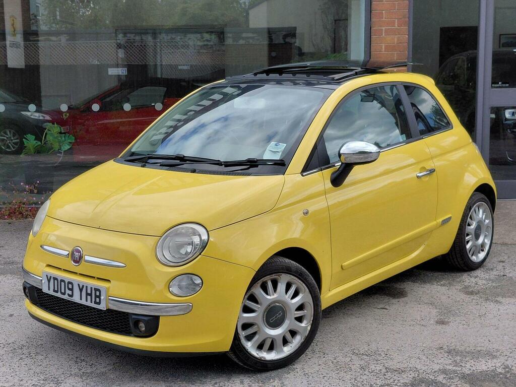 Fiat 500 Hatchback 1.4 Sport Euro 4 200909 Yellow #4