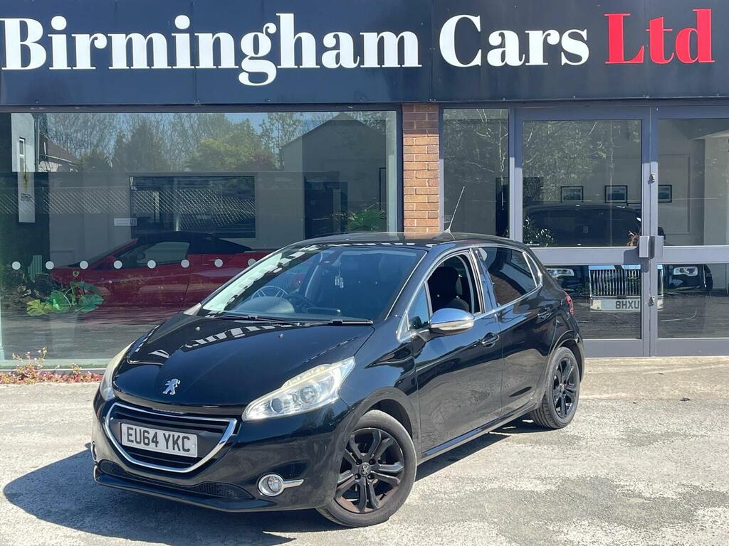 Peugeot 208 Hatchback 1.2 Vti Puretech Allure Euro 5 2014 Black