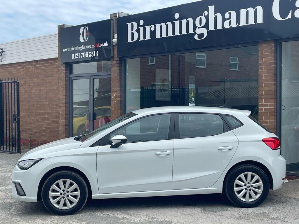 Seat Ibiza Hatchback 1.0 Tsi Se Technology Euro 6 Ss NA24UWK White #4