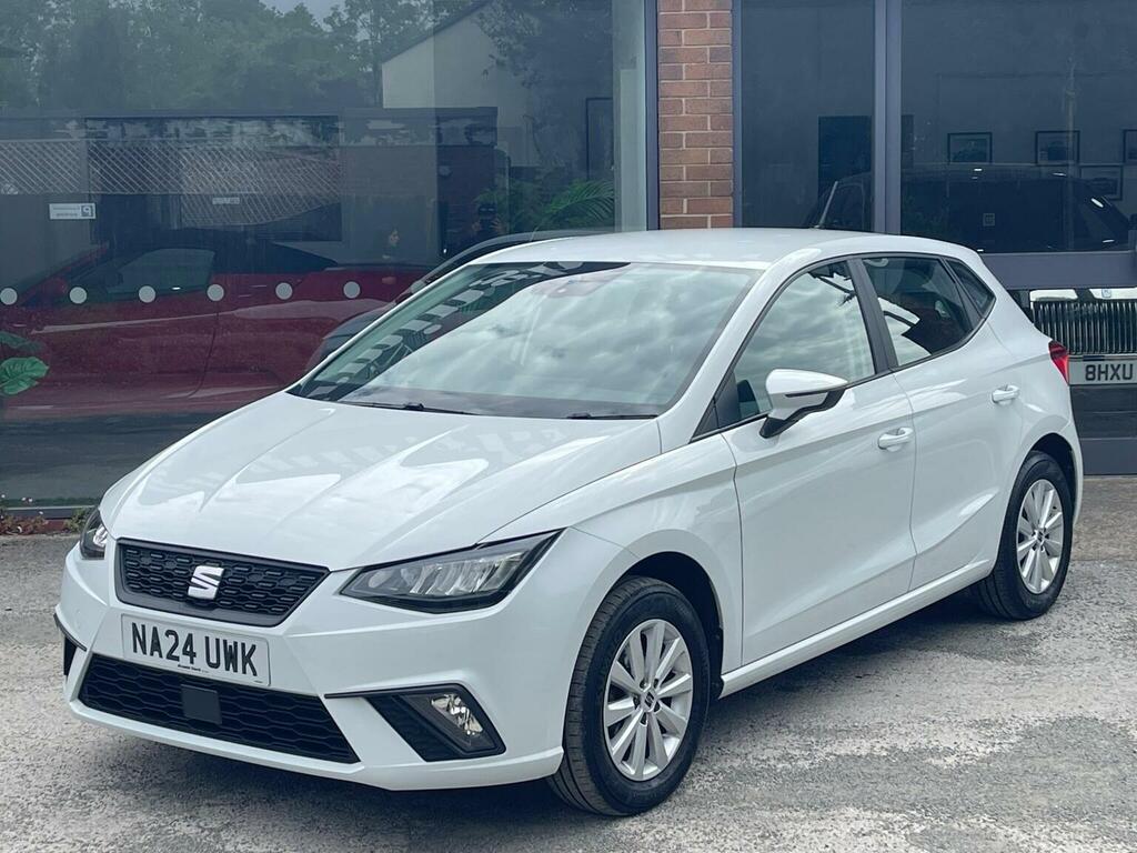 Seat Ibiza Hatchback 1.0 Tsi Se Technology Euro 6 Ss NA24UWK White #3