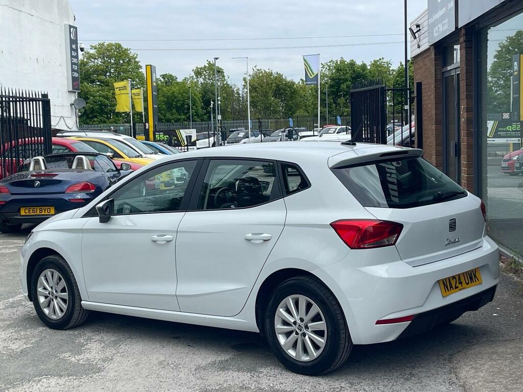 Seat Ibiza Hatchback 1.0 Tsi Se Technology Euro 6 Ss NA24UWK White #5