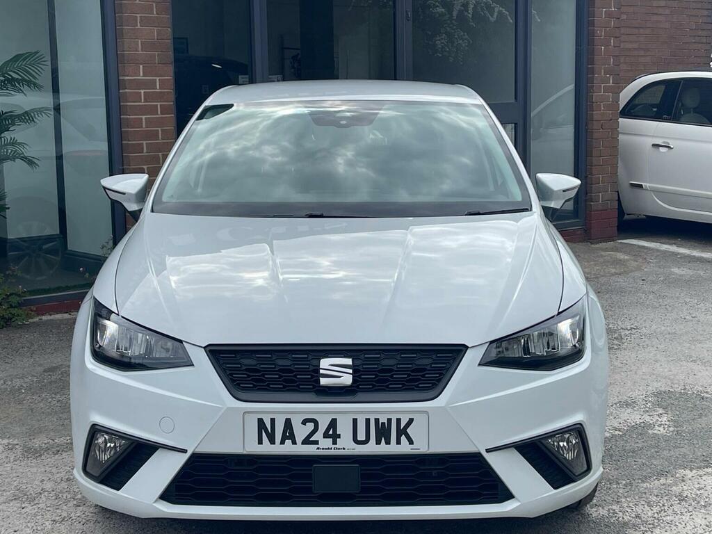 Seat Ibiza Hatchback 1.0 Tsi Se Technology Euro 6 Ss NA24UWK White #2