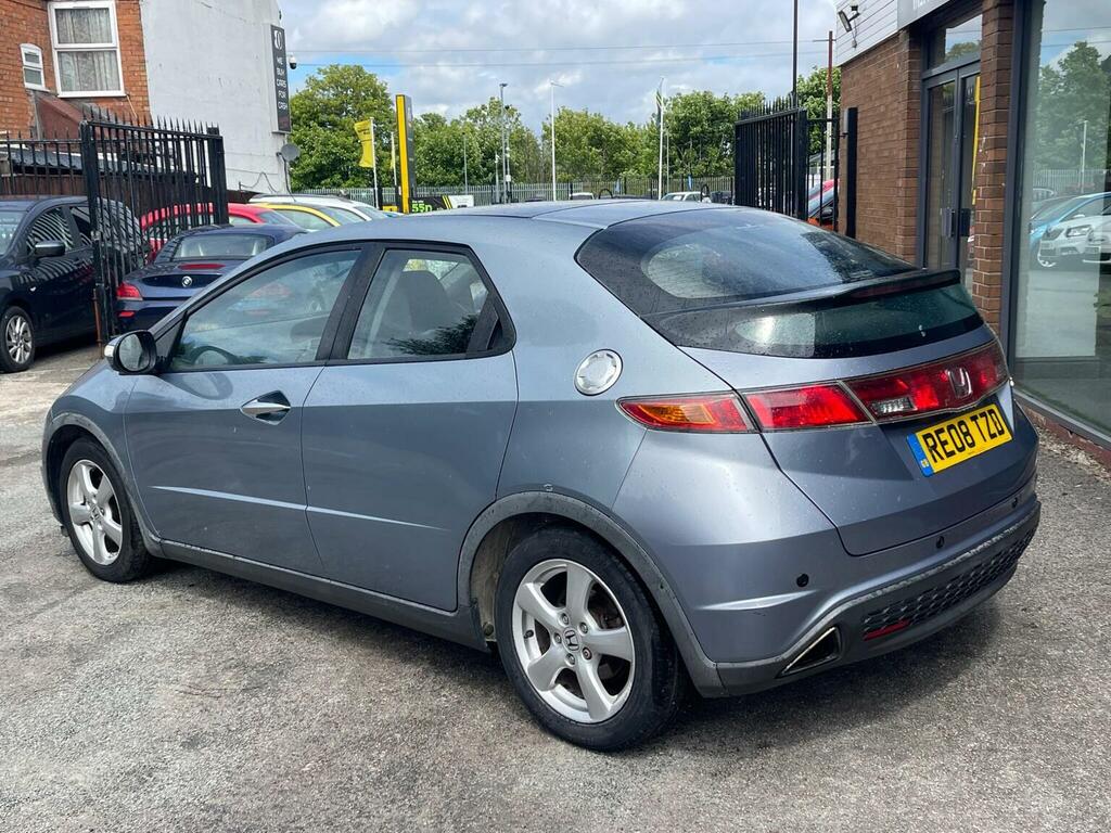 Honda Civic Hatchback 1.8 I-vtec Es 200808 RE08TZD Blue #5
